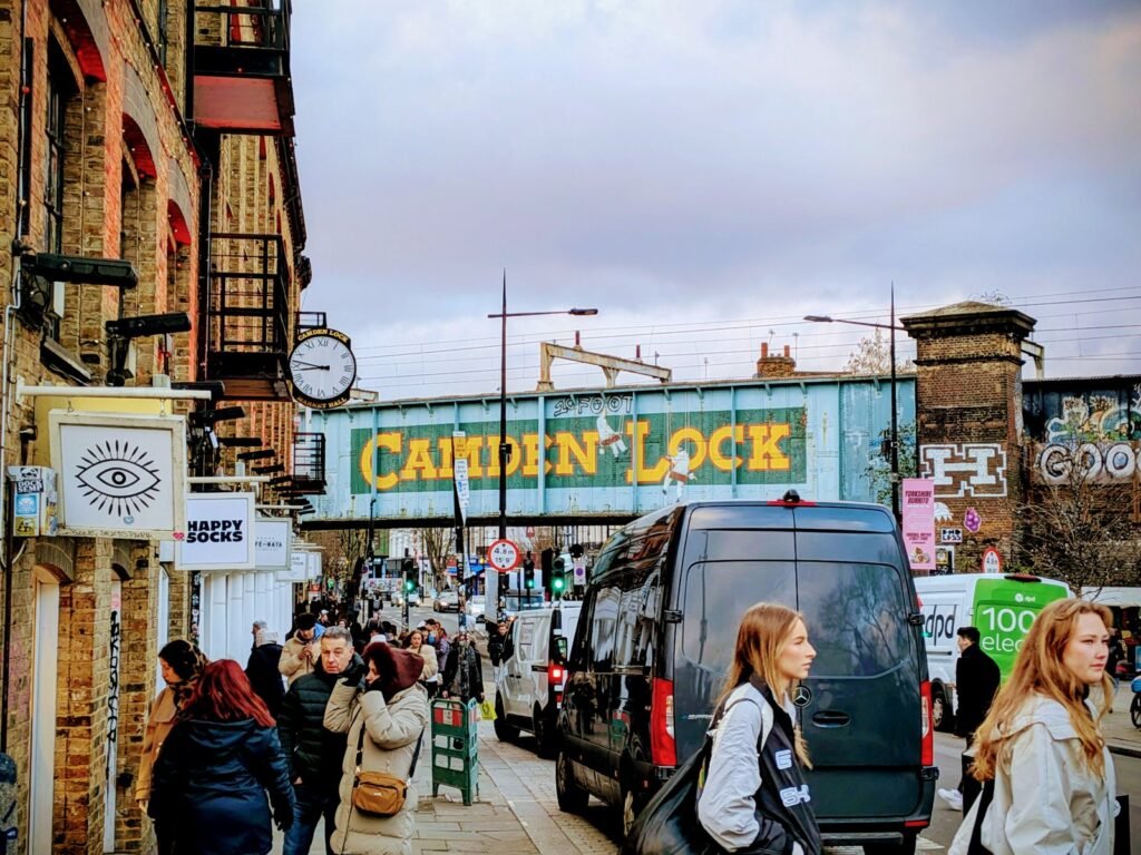 marché de Camden Town à Londres